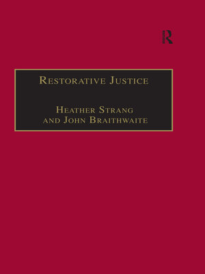 cover image of Restorative Justice